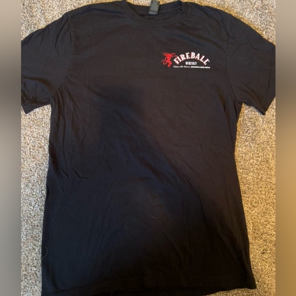 Fireball T-shirt black “Friday is the second favorite F word) - Picture 1 of 3